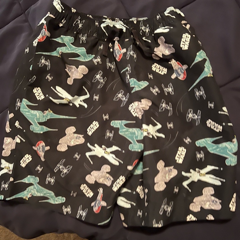 Star Wars Black Swim Trunks
